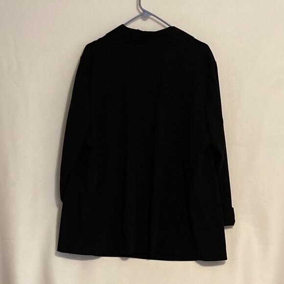 Avenue Size 18/20 Black Suit One Button Jacket - Picture 12 of 16